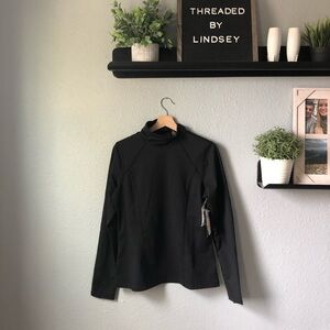 🆕 Zella Black Run Long Sleeve Top size large